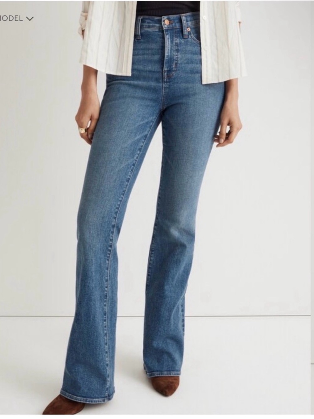 Madewell Roadtripper Skinny Flare Jeans Size 25